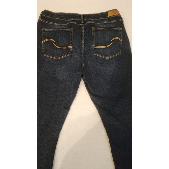 Signature Levi's strauss&co. modern capri denim jeans 16 - Picture 4 of 13